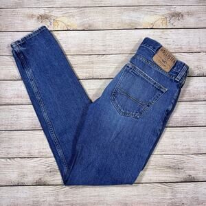 Hollister The Skinny Fit Jeans Men's Size 30 Button Fly Blue Denim Jeans
